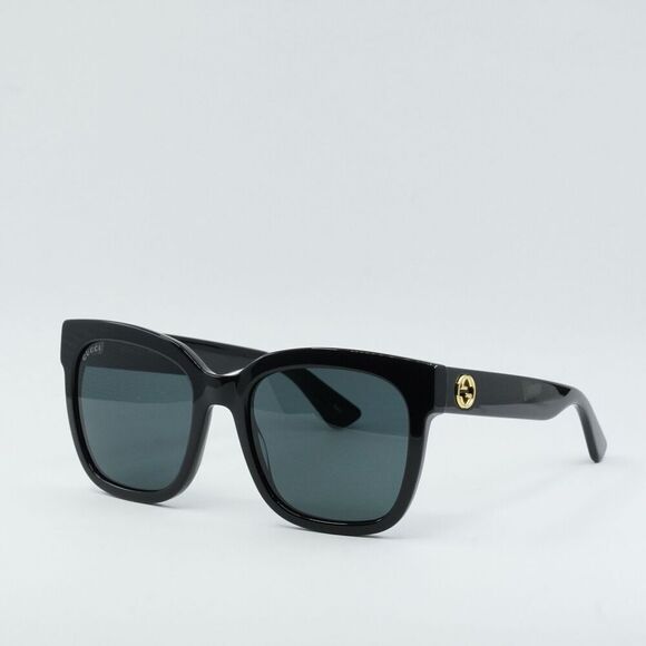 NWT Gucci GG0034SN-001-54 Black 54mm Sunglasses main image 4